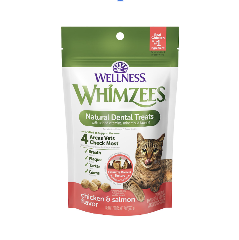 Whimziees dental treats cat dental health
